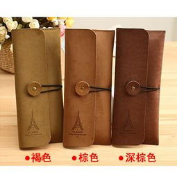 文具中的浪漫與實(shí)用之選 鐵塔絨皮長(zhǎng)款筆袋解析